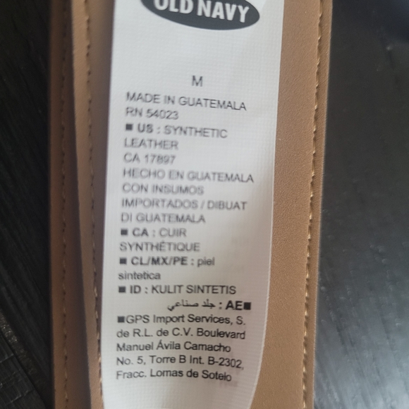 Old navy belt - Picture 2 of 3